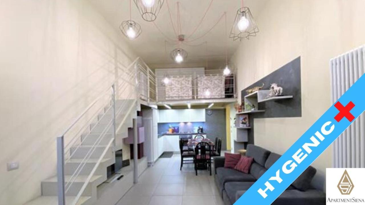 시에나 Loft 22- A Due Passi Da Piazza Del Campo 아파트 외부 사진